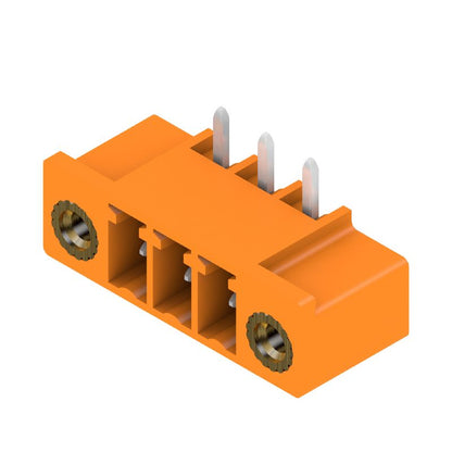 1038050000 - 3-Pole 3.81mm Male Header PCB Connector in Orange Box  (Pack of 50)