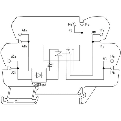 2773970000 - 24V UC Relay Module with 6A Capacity and CO Contact  (Pack of 10)