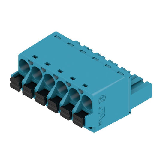 1218560000 - 5.08mm Female PCB Connector with 6 Poles, 180° Angle  (Pack of 60)