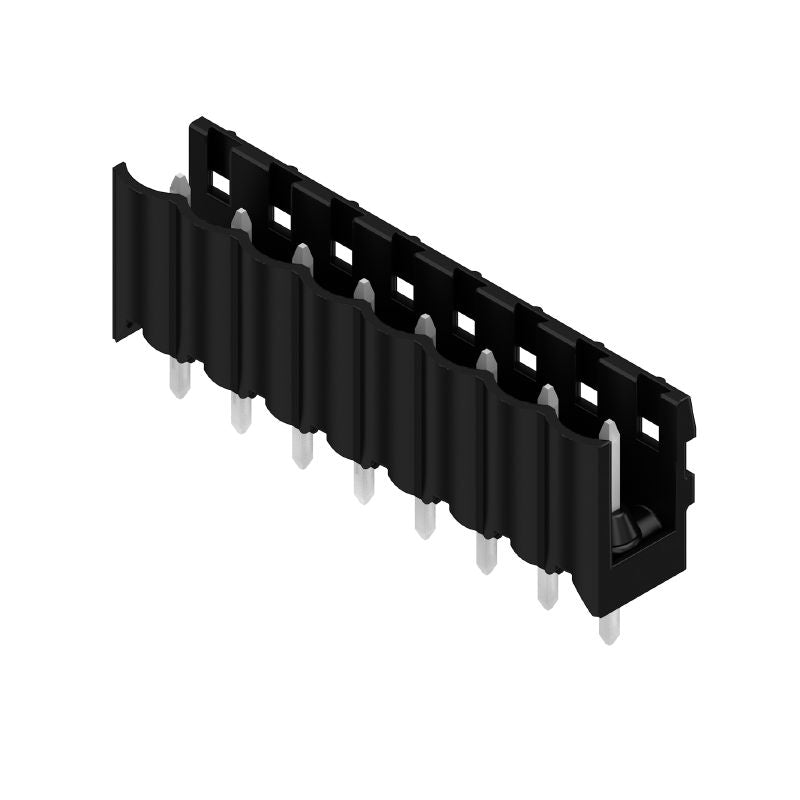 1626450000 - 8-Pole 5mm PCB Connector for THT Soldering, 180° Angle  (Pack of 50)
