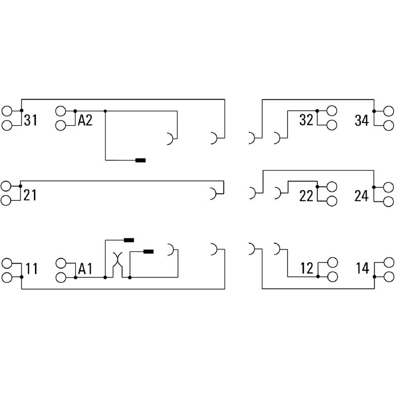7760056226 - 10A D-SERIES Relay Socket, 30mm x 84.6mm, RoHS Compliant  (Pack of 10)