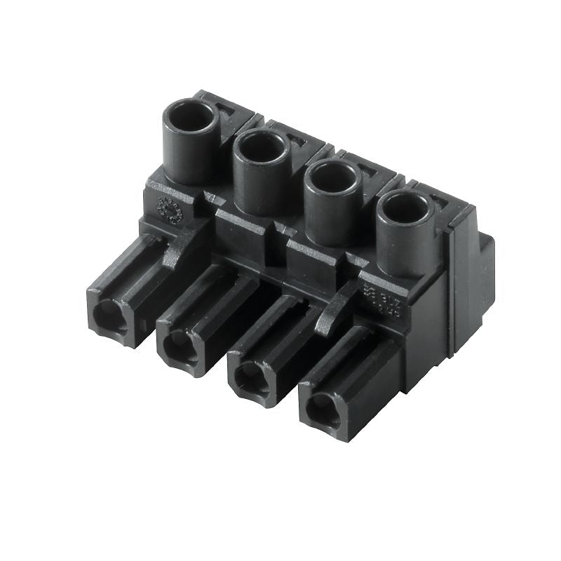 1340430000 - 7.62mm Female PCB Connector, 4 Poles, 180° Angle  (Pack of 60)