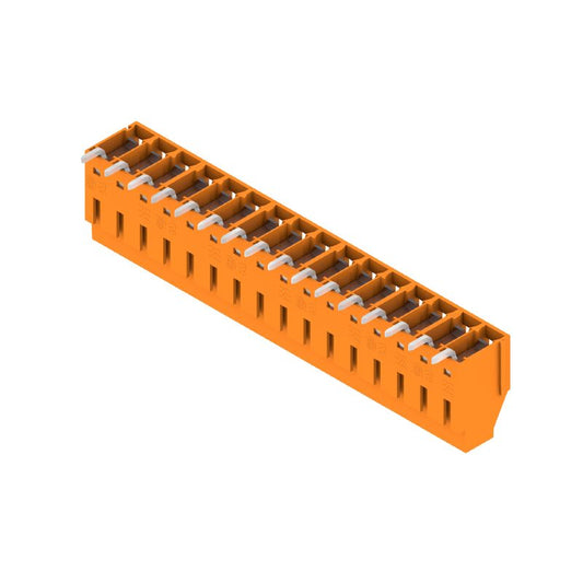 2429640000 - Orange 5.00mm 16-Pole Terminal PCB with 180° Angle  (Pack of 18)