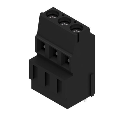 1766330000 - 3-Pole 90° Black PCB Terminal with 3.5mm Solder Pin  (Pack of 100)