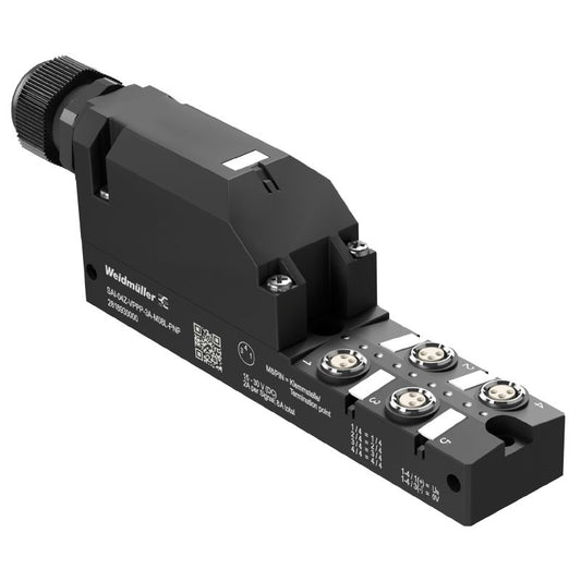 2818930000 - M8 Sensor-Actuator Distributor with LED, 4 Contacts, 3 Poles
