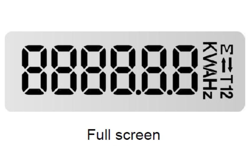 7760051002 - 1-Phase Power Meter with Modbus RTU Communication