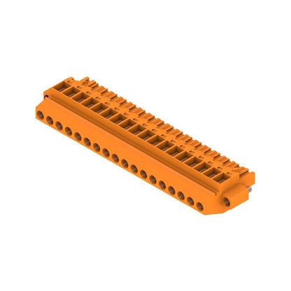 1959300000 - 18-Pole PCB Connector with 90-Degree Female Plug Configuration  (Pack of 18)