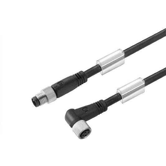 1824580050 - 0.5m M8 Sensor/Actuator Connecting Line, Halogen-Free