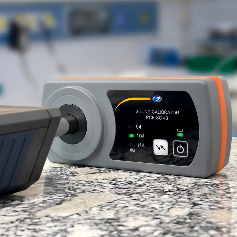 PCE-SC 43 - Class II Decibel Calibrator with Ergonomic Design
