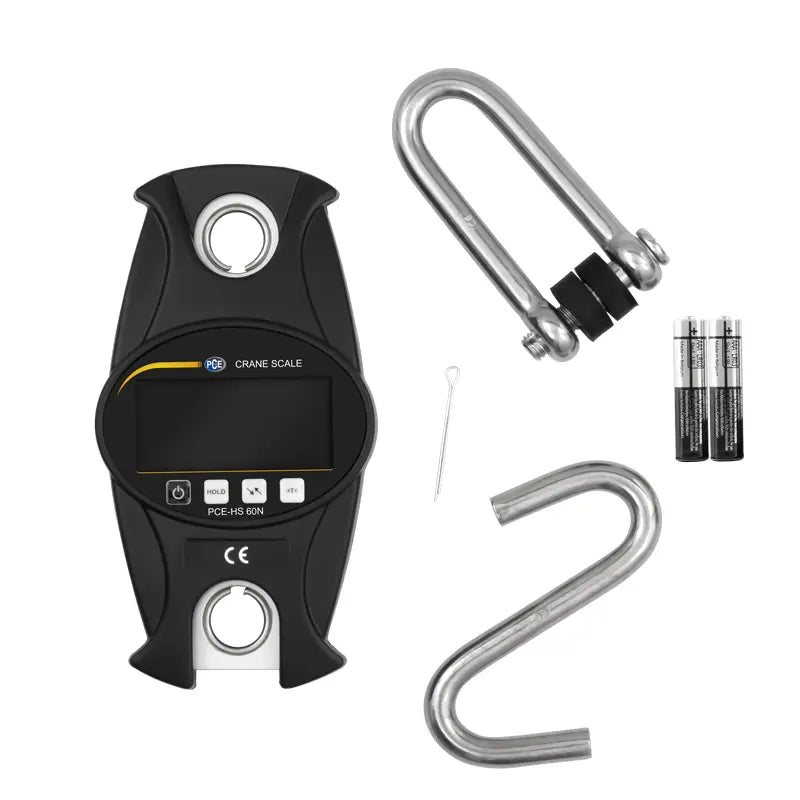 PCE-HS 60N - Durable Crane Scale 60kg with LCD & Hold Function