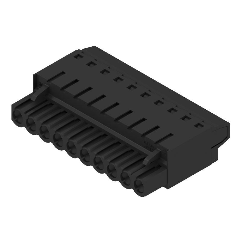 1500310000 - Durable 5.08mm 10-Pole Plug-In Connector with 180° Top Connection  (Pack of 36)