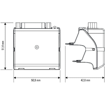 1463530000 - 15-Pole Sub-D Adapter, 24V, RoHS Compliant