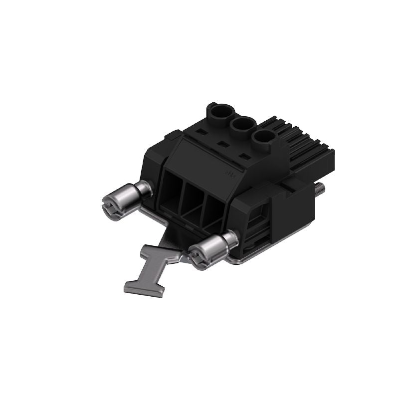 1929850000 - 7.62mm 3-Pole PCB Connector with 180° Clamping Yoke  (Pack of 50)