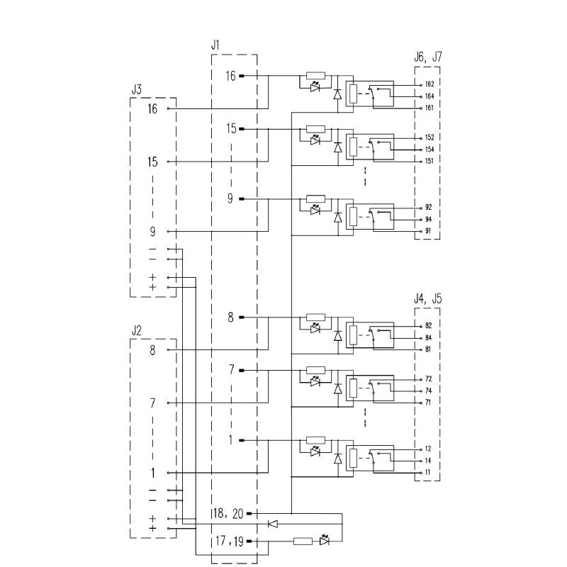 1448340000 - Compact 48V Interface Device with LED Status Display