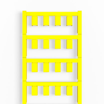 1746040004 - Yellow MultiCard Cable Markers, 12 x 7.4 mm, RoHS Compliant  (Pack of 160)