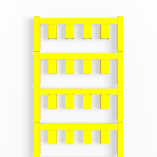 1746040004 - Yellow MultiCard Cable Markers, 12 x 7.4 mm, RoHS Compliant  (Pack of 160)