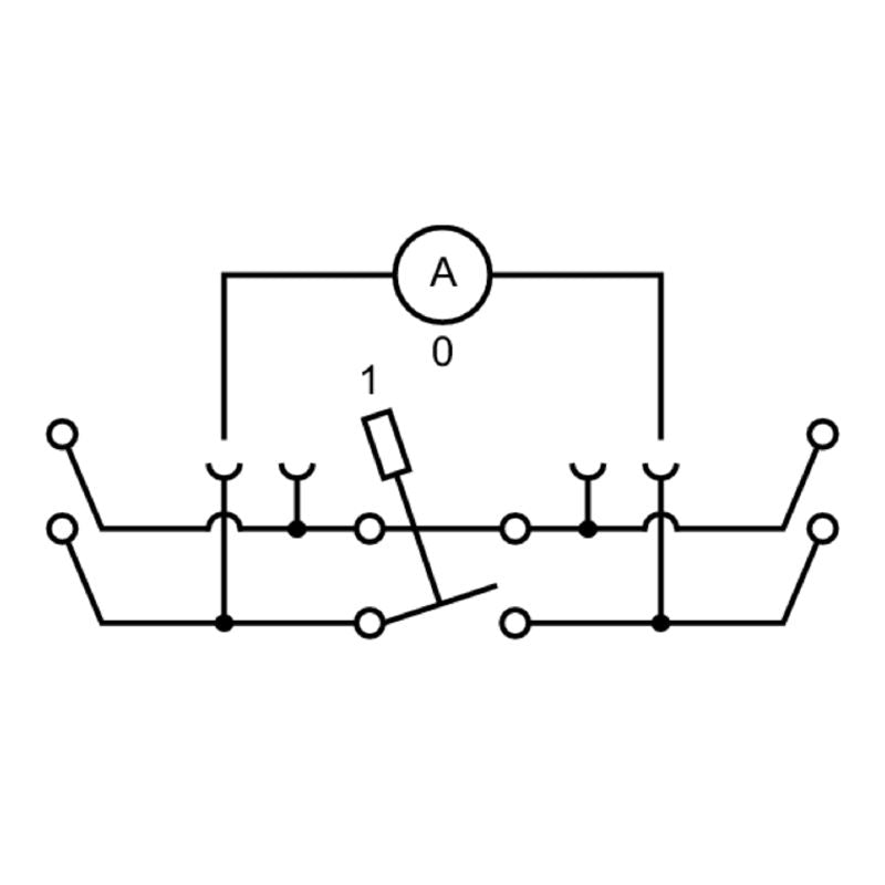 1015800000 - Dark Beige Test-Disconnect Terminal, 10A, 1.5mm² Connection  (Pack of 25)