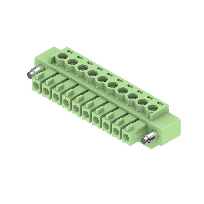1793100000 - Female PCB Connector, 10 Poles, 3.81mm Pitch, 180° Yoke  (Pack of 50)