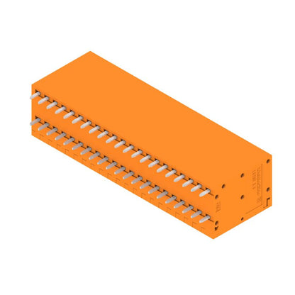 2001130000 - Orange 3.5mm PCB Terminal with 42 Poles and Push-In Actuator  (Pack of 20)