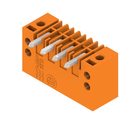 1607060000 - 3.50mm Male Header Connector, 4 Poles, 90° Angle  (Pack of 100)