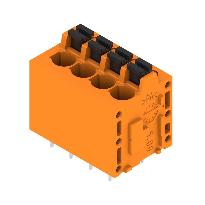 1330200000 - 5mm PCB Connector, 180° Configuration, 4 Poles, Tin Finish  (Pack of 70)