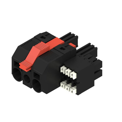1081030000 - 7.62mm PCB Female Connector, 2-Pole, PUSH IN, ROHS Certified  (Pack of 45)