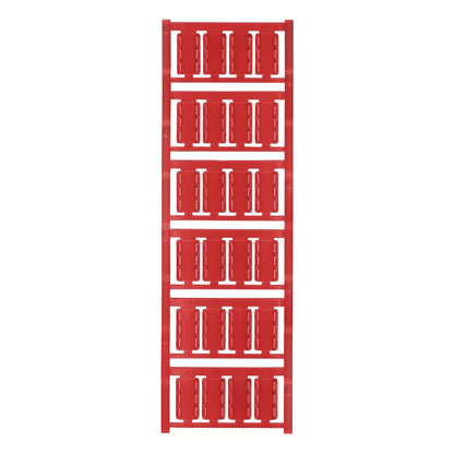 1323470000 - Red Cable Markers 24x13.62mm for 7-40mm Conductors  (Pack of 120)