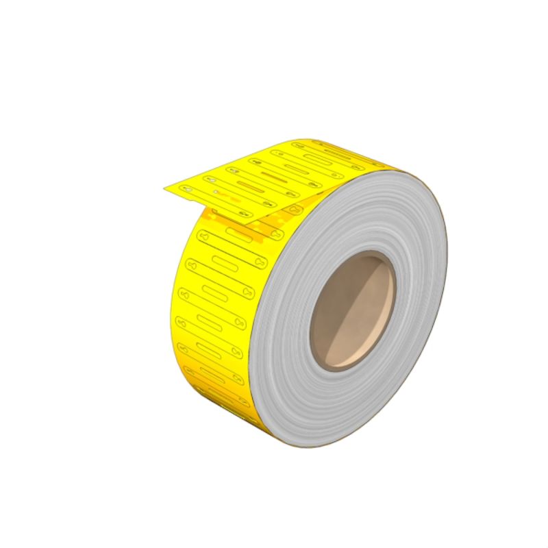 2006090000 - Yellow 32mm Cable Markers for 1-2mm Wires  (Pack of 2000)