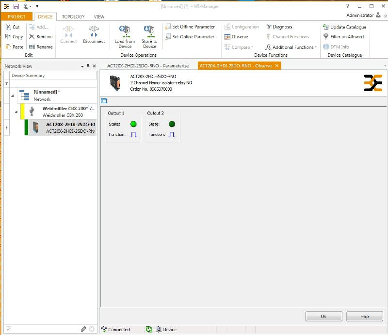 8965370000 - Digital Signal Isolator for NAMUR Sensors with Dual Relay Output