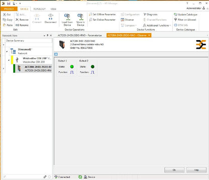 8965370000 - Digital Signal Isolator for NAMUR Sensors with Dual Relay Output