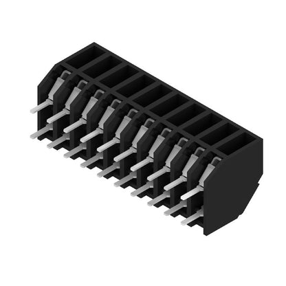 1888430000 - Black 10-Pole PCB Terminal 3.81mm with 135° Angle  (Pack of 190)