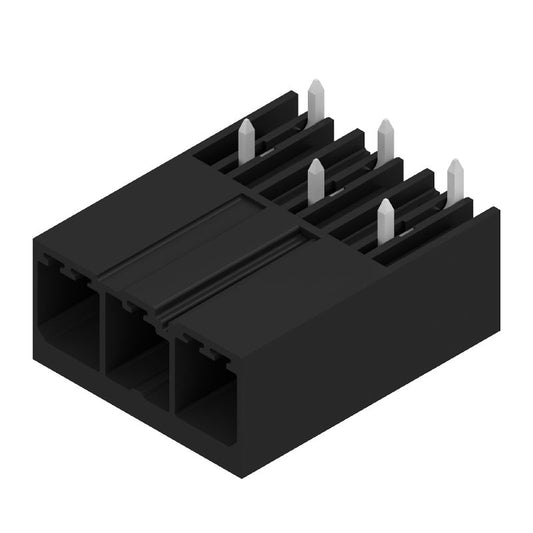 1931270000 - 3-Pole 7.62mm PCB Connector with Closed Side, 270° Angle  (Pack of 78)