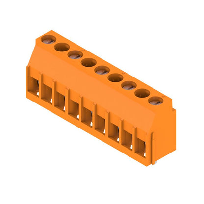 2613360000 - 10mm Pitch Orange 5-Pole PCB Terminal with 90° Orientation  (Pack of 50)