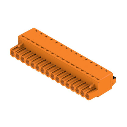 1515780000 - 5.08mm PCB Connector, 16 Poles, 180° PUSH IN Design  (Pack of 18)