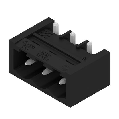 1877750000 - 5.08mm Male Header Plug Connector, 3 Poles, 270° Angle  (Pack of 350)