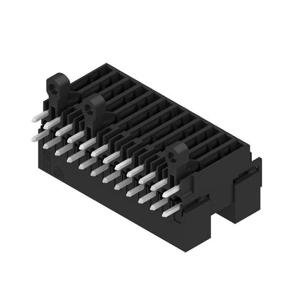 1634370000 - 24-Pole Male Header Connector, 3.50mm THT Solder, 90° Angle  (Pack of 10)