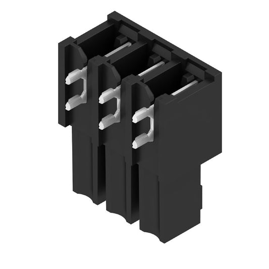 1974770000 - 3-Pole Black PCB Female Connector Header, 3.81mm Pitch  (Pack of 50)