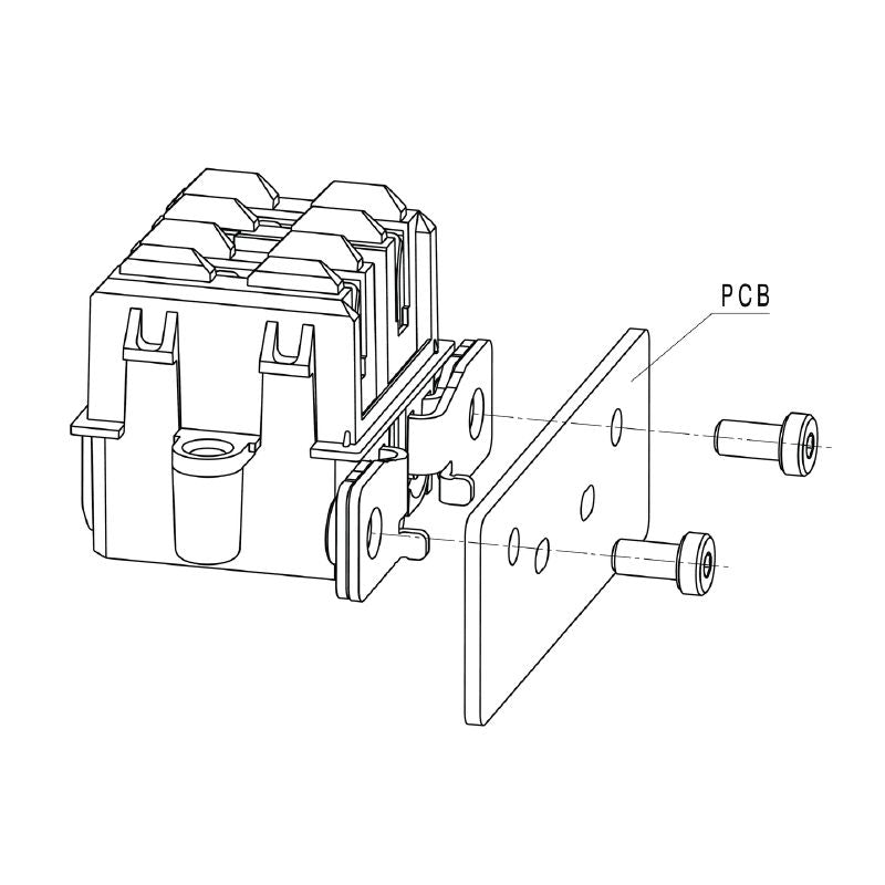 2594720000 - 42.5mm 2-Pole PCB Connector with 90° Elbow  (Pack of 20)