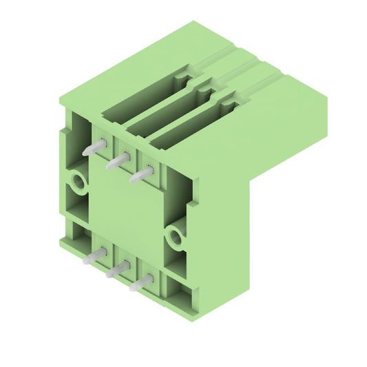 1035160000 - 3.81mm PCB Male Connector with 6 Poles and Flange Mount  (Pack of 50)