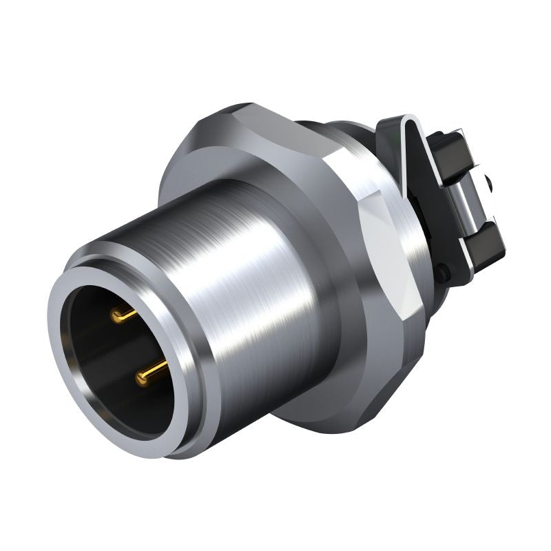 2423800000 - M12 Built-In Connector, 4-Pole, IP67, 250V Rating  (Pack of 25)
