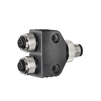 1881710000 - Durable M12 Y Connector with Serrated Torque Compliance