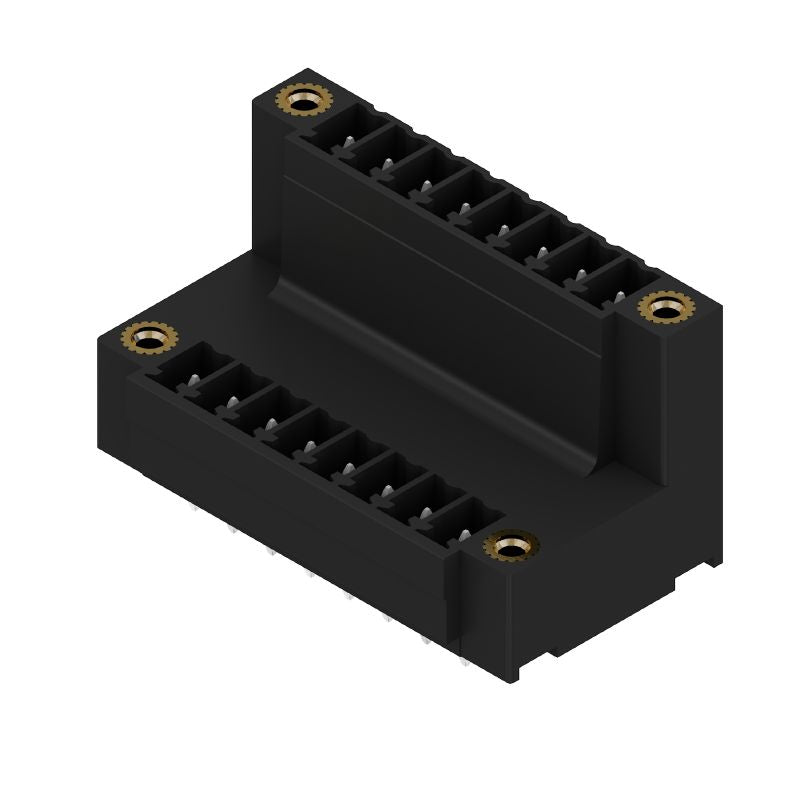 1036020000 - 16-Pole 180° Black PCB Plug-In Connector, 3.2mm Length  (Pack of 50)
