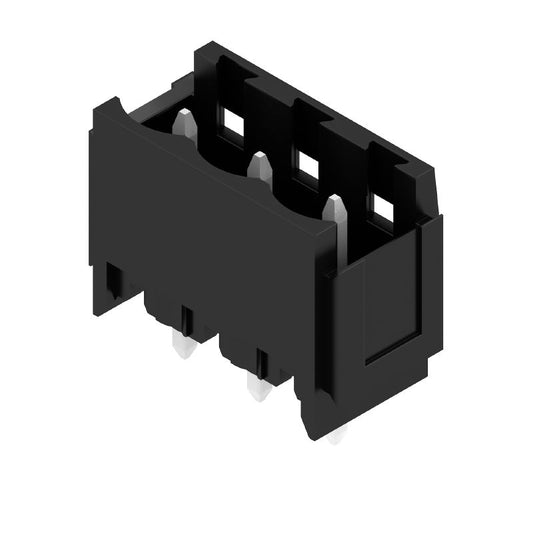 1149430000 - 3-Pole 5.08mm PCB Connector with 180° Elbow, Black Finish  (Pack of 100)
