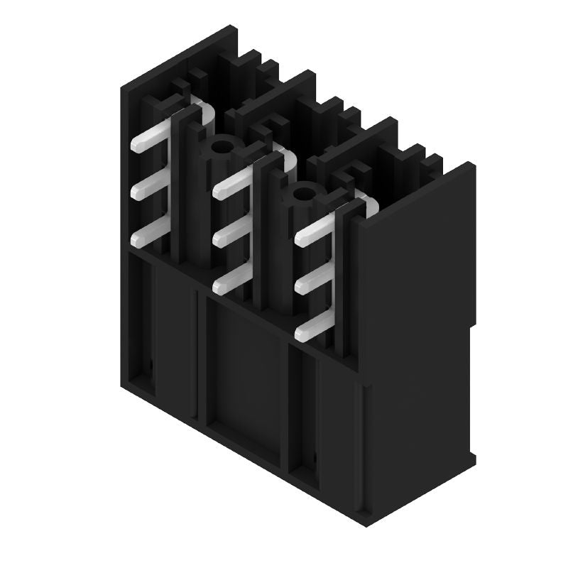 1813340000 - 3-Pole 10.16mm PCB Connector with 90° Elbow  (Pack of 60)