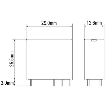 2723360000 - 24V DC Digital Relay with 2 AgNi Contacts  (Pack of 20)