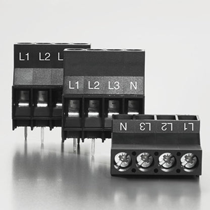 1356870000 - 6.35mm Black 5-Pole PCB Terminal with 90° Connection  (Pack of 54)