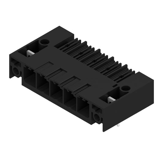 2499710000 - 7.62mm 5-Pole Black PCB Connector with Solder Flange  (Pack of 30)