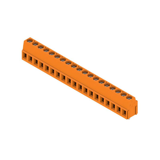 9994280000 - 19-Pole 5.08mm PCB Terminal with 3.5mm Orange Pins  (Pack of 18)