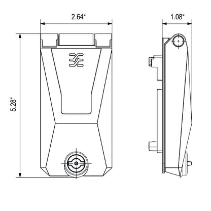 2003140000 - Locked Plastic Frame for RoHS Compliance, -40°C to 70°C