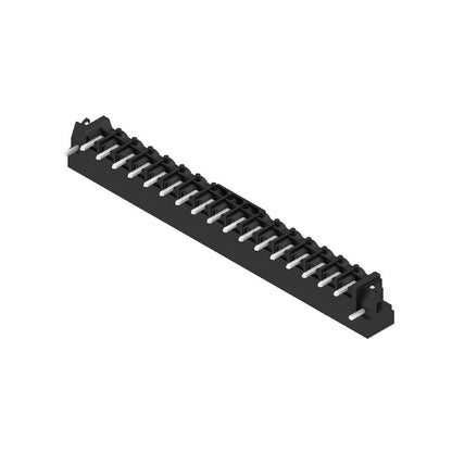 1840500000 - 5mm 17-Pole Black PCB Connector with Solder Flange  (Pack of 18)